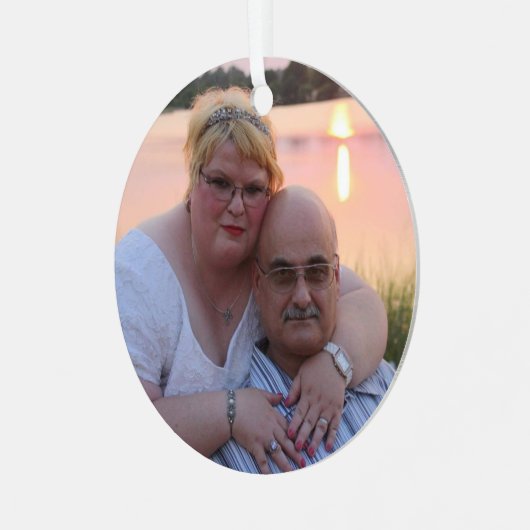 Personalized ornament  メタルオーナメント (正面左)