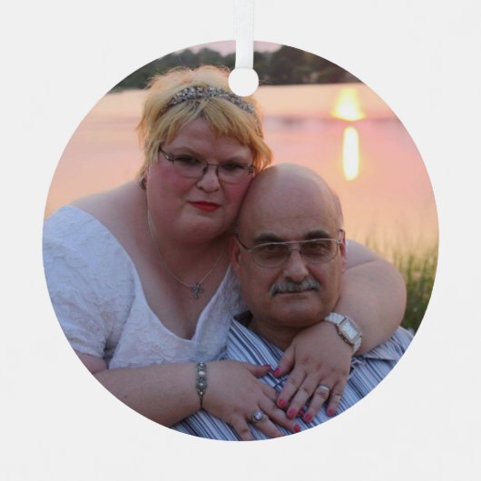 Personalized ornament  メタルオーナメント (正面)