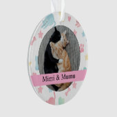 Personalized Ornament – Mimi & Mumu Cats オーナメント (正面)