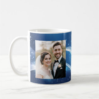 Personalized Our 1st Christmas Photo Mug コーヒーマグカップ