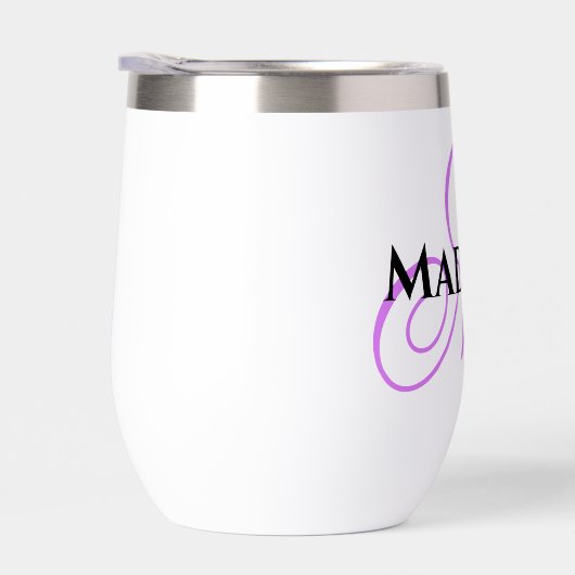 Personalized outdoor wine glass (右面)