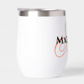 Personalized outdoor wine glass (右面)