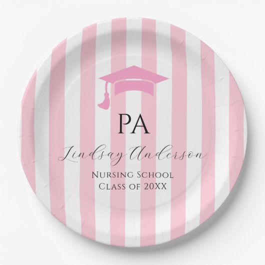 Personalized PA Physician Assistant ペーパープレート (正面)