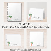 Personalized Palm Trees プランナー手帳