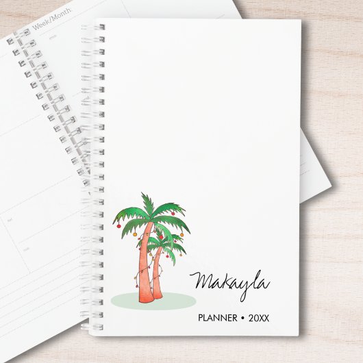 Personalized Palm Trees プランナー手帳