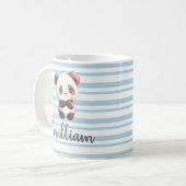 Personalized Panda Mug コーヒーマグカップ (正面左)