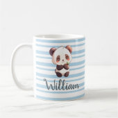 Personalized Panda Mug コーヒーマグカップ (左)