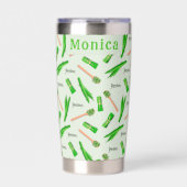 Personalized Pandan Leaf  保温保冷タンブラー (正面)