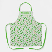 Personalized Pandan Leaf Apron  エプロン (正面)