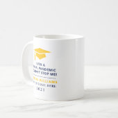 Personalized Pandemic - Graduate Class of 2021 Mug コーヒーマグカップ (正面左)