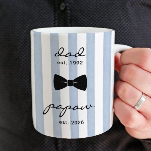 Personalized Papaw Grandpa Mug Gift コーヒーマグカップ