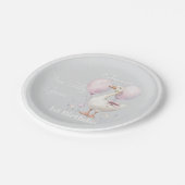 Personalized paper plates for party decor  ペーパープレート (アングル)