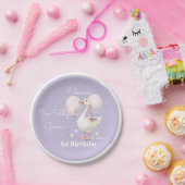 Personalized paper plates for party decor  ペーパープレート (パーティー)