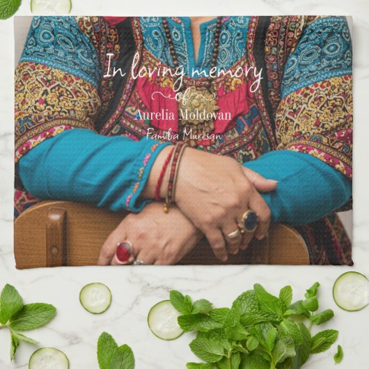 Personalized parastas  キッチンタオル (折り畳み)