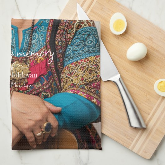 Personalized parastas  キッチンタオル (四つ折り)