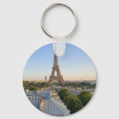 Personalized Paris City Skyline Souvenir  キーホルダー (正面)