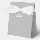 Personalized  Party Box Gift Bag Favour neutral フェイバーボックス (正面)
