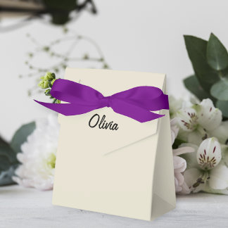 Personalized Party Box Gift Bag Favour neutral フェイバーボックス