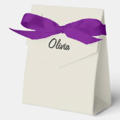 Personalized  Party Box Gift Bag Favour neutral フェイバーボックス (正面)