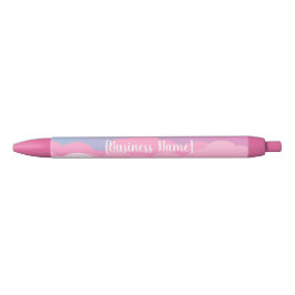 Personalized Pastel Cloud Pen | Add Your Business  黒ボールペン