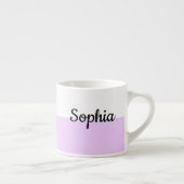 Personalized Pastel Name Mug Custom Coffe Cup gift エスプレッソカップ (右)