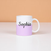 Personalized Pastel Name Mug Custom Coffe Cup gift エスプレッソカップ