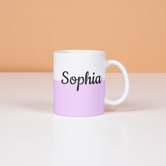 Personalized Pastel Name Mug Custom Coffe Cup gift エスプレッソカップ