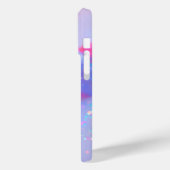 Personalized Pastel Pink Phone Case with Dog Photo Case-Mate iPhoneケース (裏面 / 左)