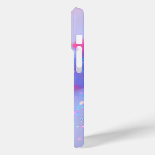 Personalized Pastel Pink Phone Case with Dog Photo Case-Mate iPhoneケース (裏面 / 左)