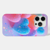 Personalized Pastel Pink Phone Case with Dog Photo Case-Mate iPhoneケース (裏面 (横))