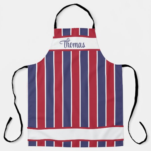 Personalized Patriotic Apron エプロン (正面)