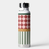 Personalized Pattern Water Bottle with Name ウォーターボトル (右面)