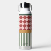 Personalized Pattern Water Bottle with Name ウォーターボトル (正面)