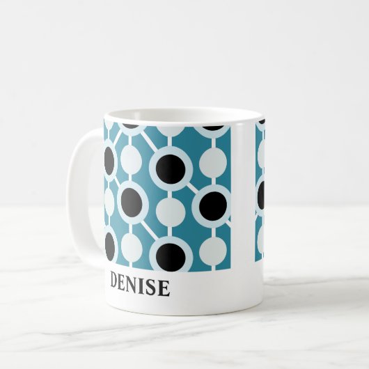 Personalized Patterned Mug コーヒーマグカップ (正面左)
