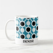 Personalized Patterned Mug コーヒーマグカップ (左)