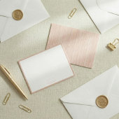 Personalized Patterned Note Card Set | Custom Name ノートカード