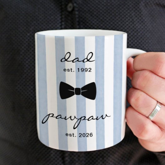 Personalized Pawpaw Grandpa Mug Gift コーヒーマグカップ