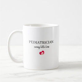 Personalized Pediatrician Caring Little Lives Gift コーヒーマグカップ