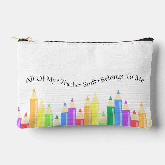 Personalized Pencil Bag アクセサリーポーチ (正面)