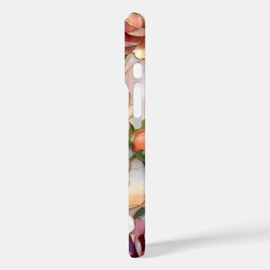 Personalized Peony Floral Phone Case Pink Case-Mate iPhoneケース (裏面 / 左)