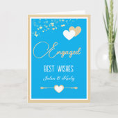 Personalized! Perfect Couples Engagement カード (正面)