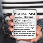 Personalized Perfusionist Definition マグカップ