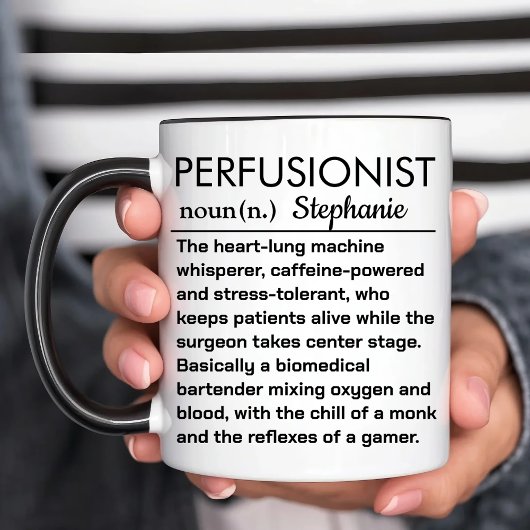 Personalized Perfusionist Definition マグカップ