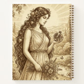 Personalized Persephone Affirmations Journal ノートブック (裏面)