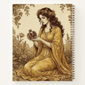Personalized Persephone Affirmations Journal ノートブック (裏面)