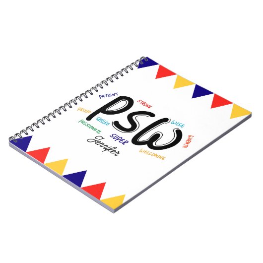 Personalized Personal Support Worker PSW  ノートブック (左側)