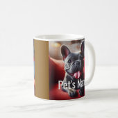 Personalized Pet coffee mug  コーヒーマグカップ (正面右)
