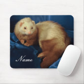 Personalized Pet Ferret マウスパッド (マウス)