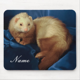 Personalized Pet Ferret マウスパッド
