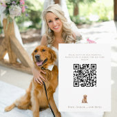 Personalized Pet Image Wedding 出欠カード